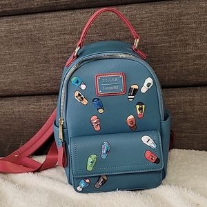 DISNEY Pixar sandals Loungfly Backpack